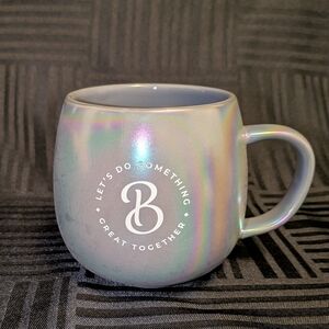 Iridescent Mug with Inspirational Quote